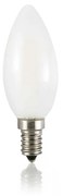 10 Lampadine Led Oliva E14 4 Watt 3000K 360 Lm Bianca