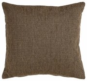 Cuscino Poliestere Cotone Marrone 45 x 45 cm