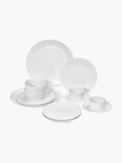 Servizio da tavola in porcellana fatto a mano Cosmopolitan, 2 persone (14 pz)