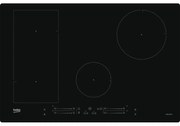 Beko HII84541IFT: Piano a Induzione, 4 Zone con 1 Sezione IndyFlex, 80 cm. Colore del prodotto: Nero, Posizionamento dell'apparecchio: Da incasso,