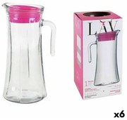 Caraffa in Vetro Trasparente LAV LV-TRU140 PK0001RP (6 Unità) (1400 ml)