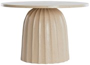 Tavolino rotondo in metallo ø 60 cm Veglia - Light &amp; Living