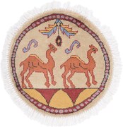 Agra Tappeto orientale 50x50 (Indian) Annodato A Mano