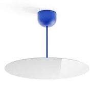 Luceplan - Millimetro Plafoniera H33 Ø50 Royal Blue/Mirror Luceplan