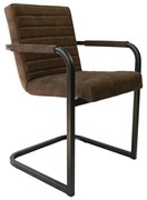 Sedia da pranzo BART marrone