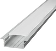 Profilo Incasso per Doppia Striscia LED 1m e 2m Variante Lunghezza Profilo 2 metro