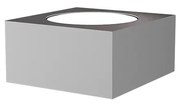 Applique Moderna Eccentric Metallo Grigio 1 Luce Gx53 Monoemissione