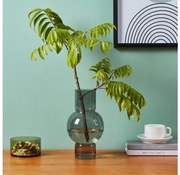 Eglo 421231 - Vaso in vetro AMPITABE 28x15,5 cm nero