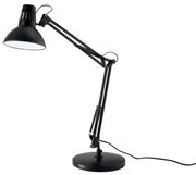 Lampada da scrivania LDT-ARTIFEX-NER E27 LUCE AMBIENTE DESIGN