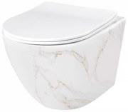 Vaso WC sospeso Rea Carlos Slim Rimless Aiax Shiny