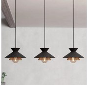 Eglo 43886 - Lampadario a sospensione con filo GRIZEDALE 3xE27/40W/230V