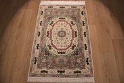 Ghom Tappeto 120 x 80 (Iran) Annodato A Mano