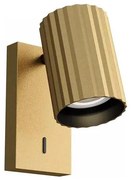 Redo 01-2582 - Faretto da parete orientabile DELPHI 1xGU10/7W/230V, finitura oro