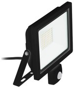 Eglo 64873 - Riflettore LED con sensore FILETTI LED/50W/230V 3000K IP44 nero