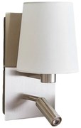 Lindby - Aiden Applique da Parete White/Nickel Lindby