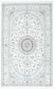 Nain Tappeto 230 x 140 Beige (Iran) Annodato A Mano
