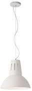 Redo 01-1282 - Lampadario a sospensione su cavo PEEP 1xE27/42W/230V Ø 34,5 cm, bianco