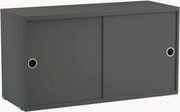 Armadietto con ante scorrevoli String System, larg. 78 x prof. 30 cm