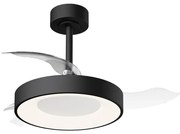Ventilatore da soffitto NISEKO trasparente, D. 40 cm MANTRA