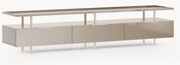 Credenza bassa molto lucida Lennie