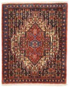 Sanandaj Tappeto persiano 80 x 100 Beige (Iran) Annodato A Mano