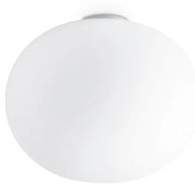 Plafoniera Moderna Cotton Metallo Bianco 1 Luce E27 42W Ip20