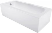 Mexen Vega vasca da bagno rettangolare 120 x 70 cm con pannello, bianca - 55011207000X