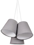 Lampadario a sospensione con filo AMBROSIA 3xE27/60W/230V