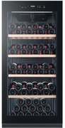 Haier HWS116GAE Cantinetta vino con compressore Libera installazione Nero 116 bottiglie