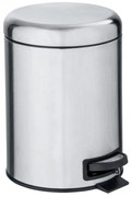 WENKO 22829100 - Cestino LEMAN 17x25 cm in acciaio inossidabile satinato/nero
