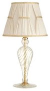 Lampada da tavolo in vetro roxanne h51 lt.roxanne