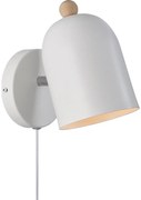 Nordlux - Faretto da parete GASTON 1xE27/15W/230V bianco