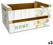 Scatola portaoggetti Confortime Home (3 Unità) (44 x 24,5 x 23 cm)