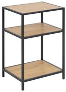 Comodino SARON quercia/nero