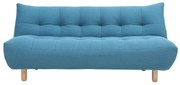 Divano convertibile design scandinavo blu anatra YUMI