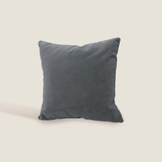 Luxury cuscino quadrato in velluto misto cotone disponibile in diversi colori antracite