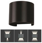 Applique LED da esterno LED/6W/230V 3000K IP65 nero