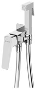 Deante BQL_034M - Miscelatore bidet BLUR con doccetta per installazione ad incasso, cromato lucido