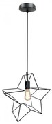 Lampadario a sospensione con filo STAR 1xE27/60W/230V