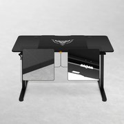 Scrivania Regolabile in Altezza Diablo X-Tensio 1400 Nero