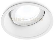 Gfa230-  faretto da incasso in alluminio colore bianco 1 luce attcc...