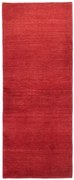 Gabbeh Tappeto persiano 80x200 Rosso (Iran) Annodato A Mano