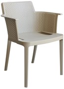 MAKKA - poltrona da esterno ed interno in plastica