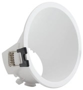 Faretto da Incasso Rotondo Policarbonato Foro Ø85mm Luce Asimmetrica per GU10