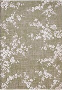 Tappeto jacquard lavabile da interno-esterno Sakura