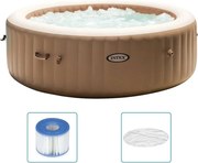 Intex - Vasca Idromassaggio Rotonda PureSpa 216x71 cm 6 Persone