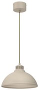 Lampadario a sospensione con filo SVEN 1xE27/15W/230V beige