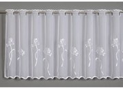Tenda sottile bianca in voile 140x48 cm Dandelion – Sehlbach