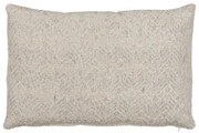 Cuscino Cotone Lino Grigio 60 x 40 cm