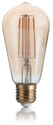 10 Lampadine Led Cono E27 4 Watt 2200 K 300 Lm Vintage Ambra